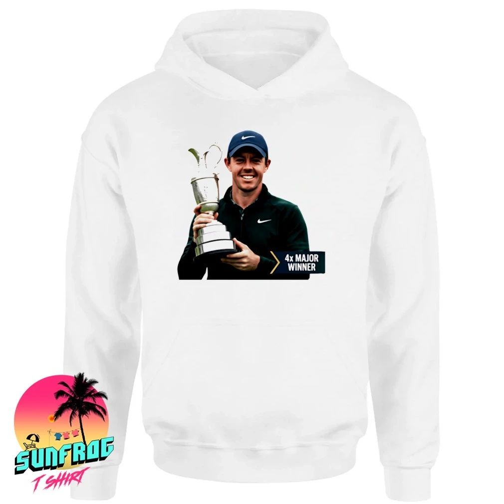 Rory McIlroy 2026 Masters Tournament Champion 4x Major Winner shirt
