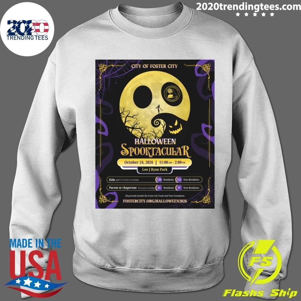 Foster City’s 2026 Halloween Spooktacular Trick-Or-Treat Trail Shirt