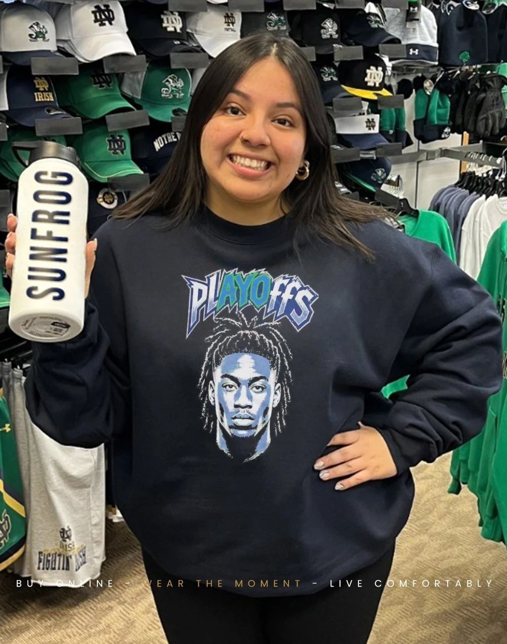 Minnesota Timberwolves Playoffs Ayo Dosunmu Front and Back shirt