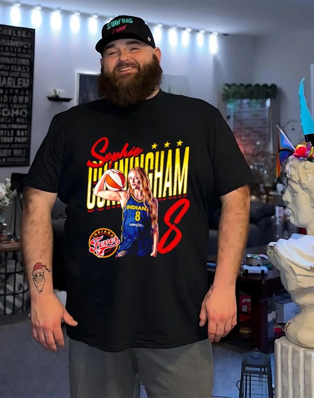 Sophie Cunningham Indiana Fever Player Pose shirt