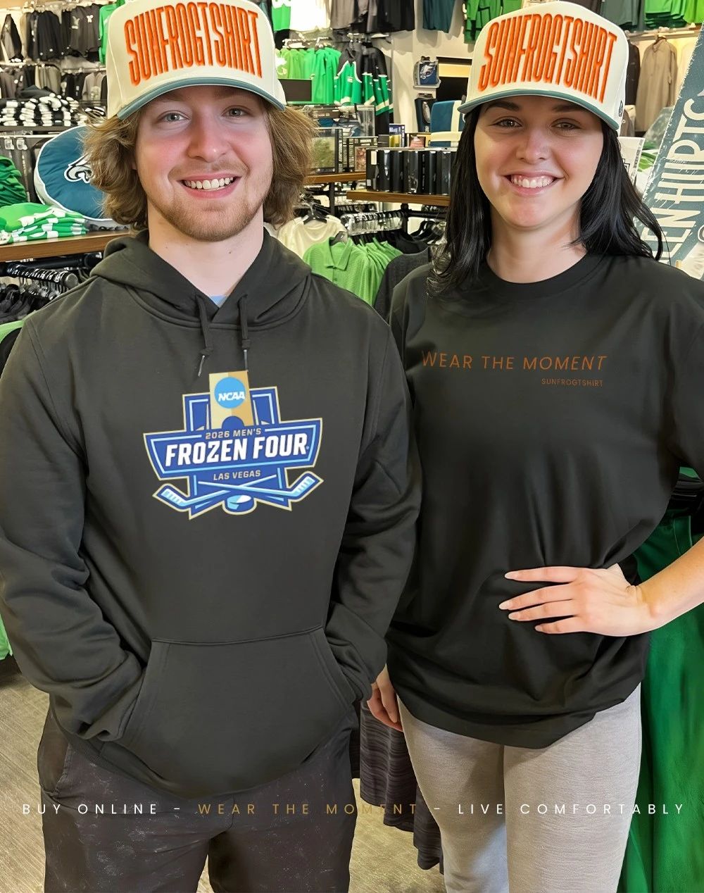 2026 Men’s Ncaa Frozen Four Las Vegas hockey shirt