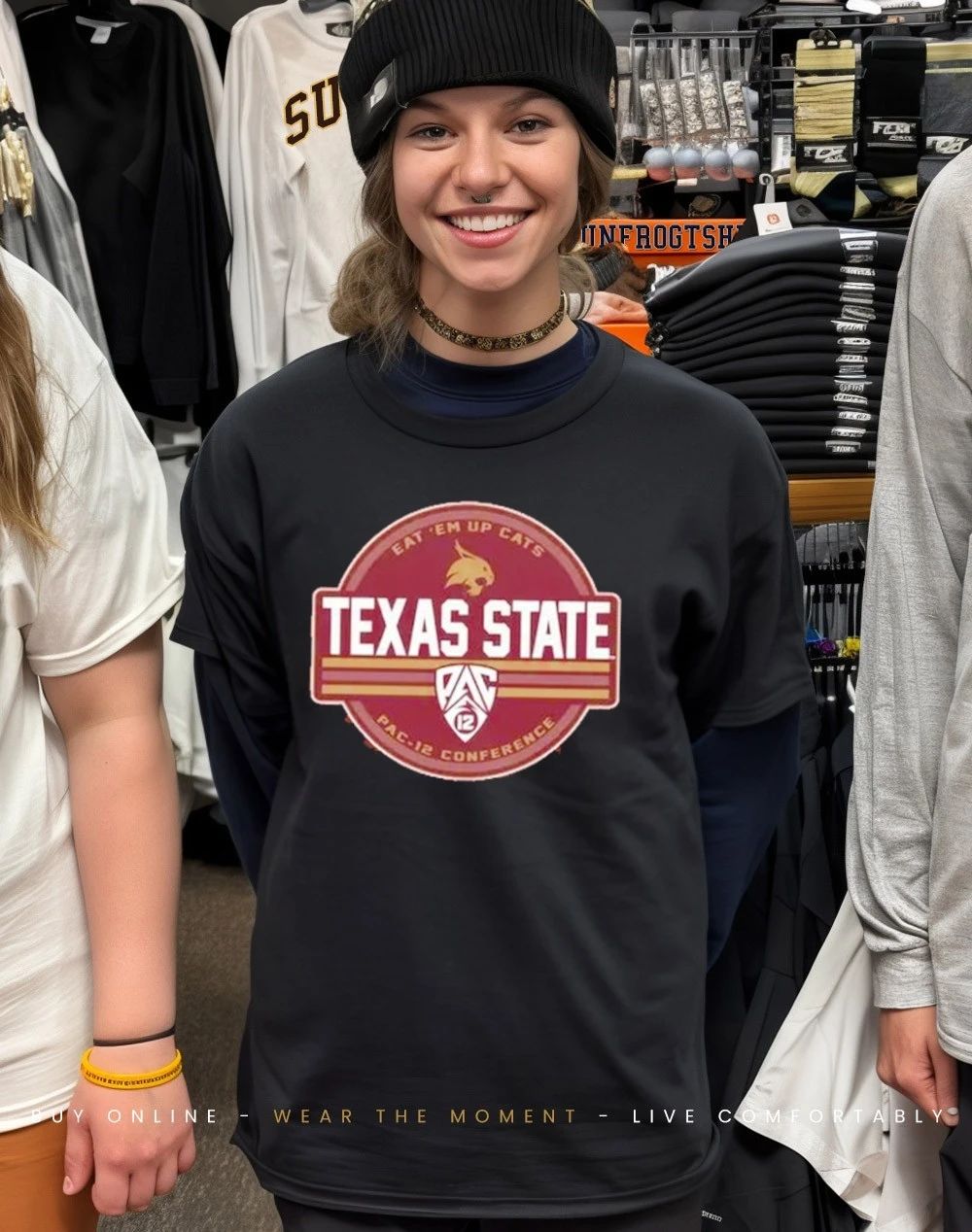 Texas State Bobcats PAC 12 Conference shirt