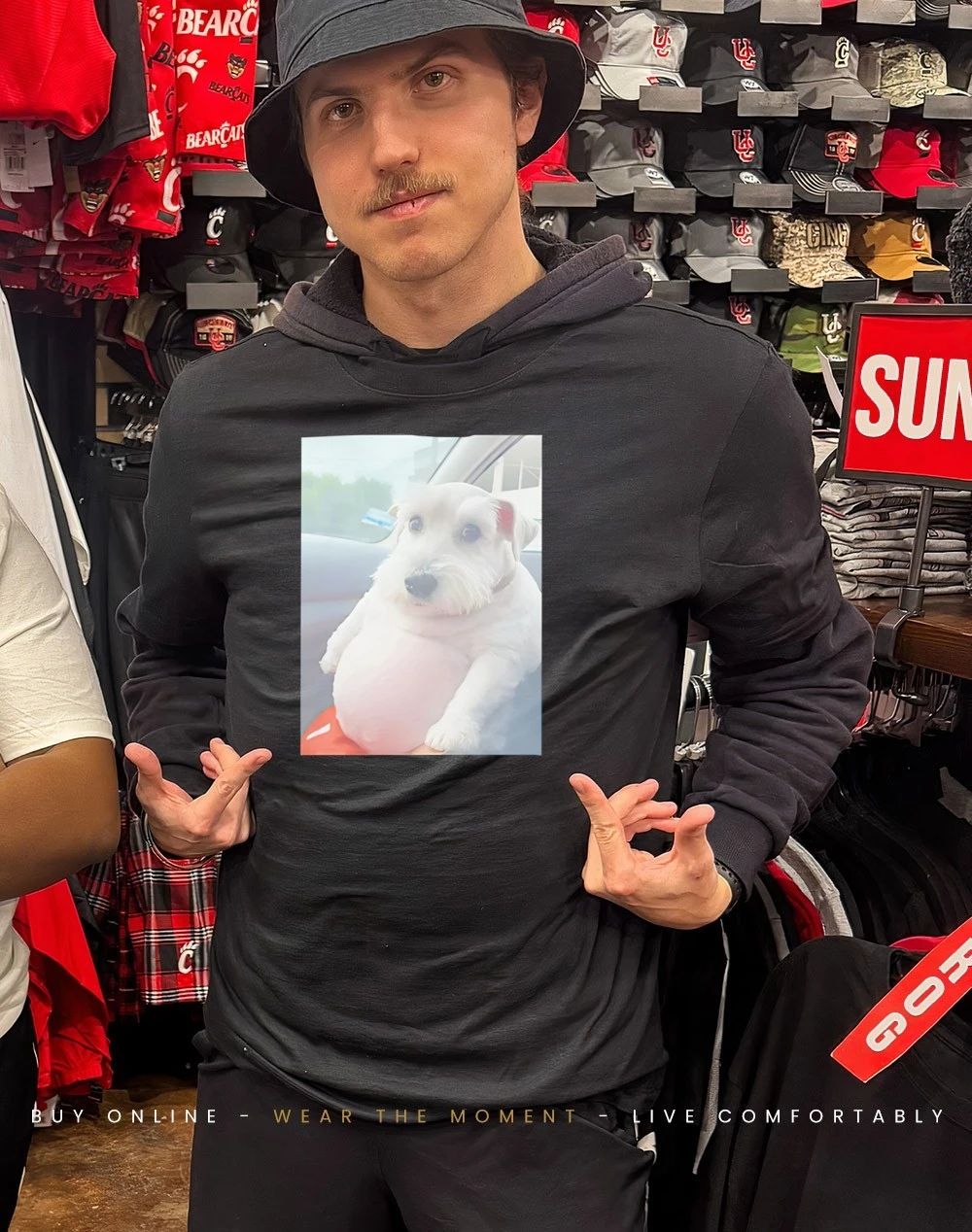 Fat chud dog meme funny shirt
