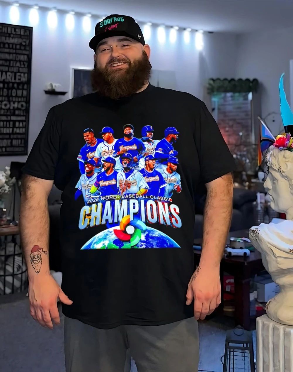 Venezuela baseball World Baseball Classic Champions 2026 all team shirt