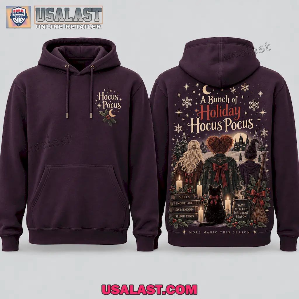 Hocus Pocus A Bunch Of Holiday Hoodie Shirt