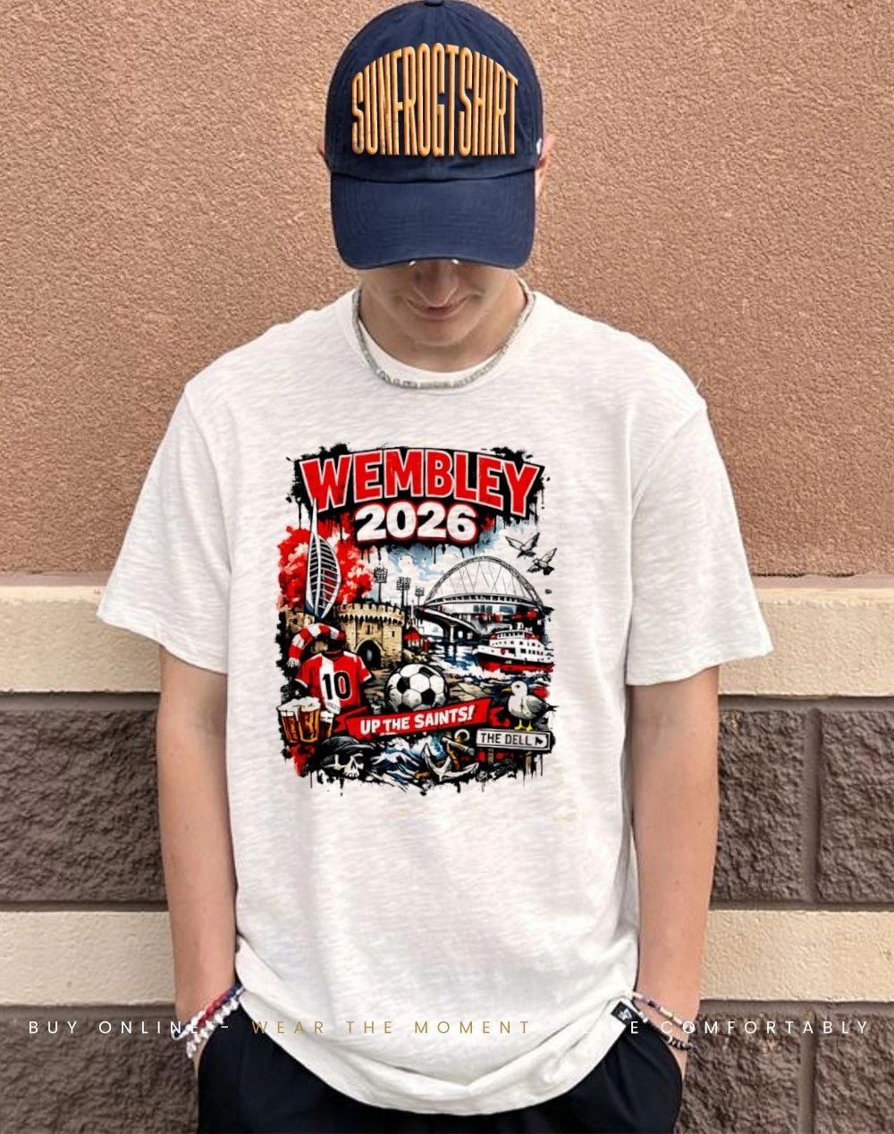 Southampton Wembley 2026 up the Saints graphic shirt