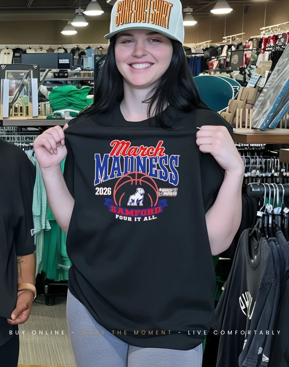 Samford Women’s Basketball 2026 March Madness Bound shirt