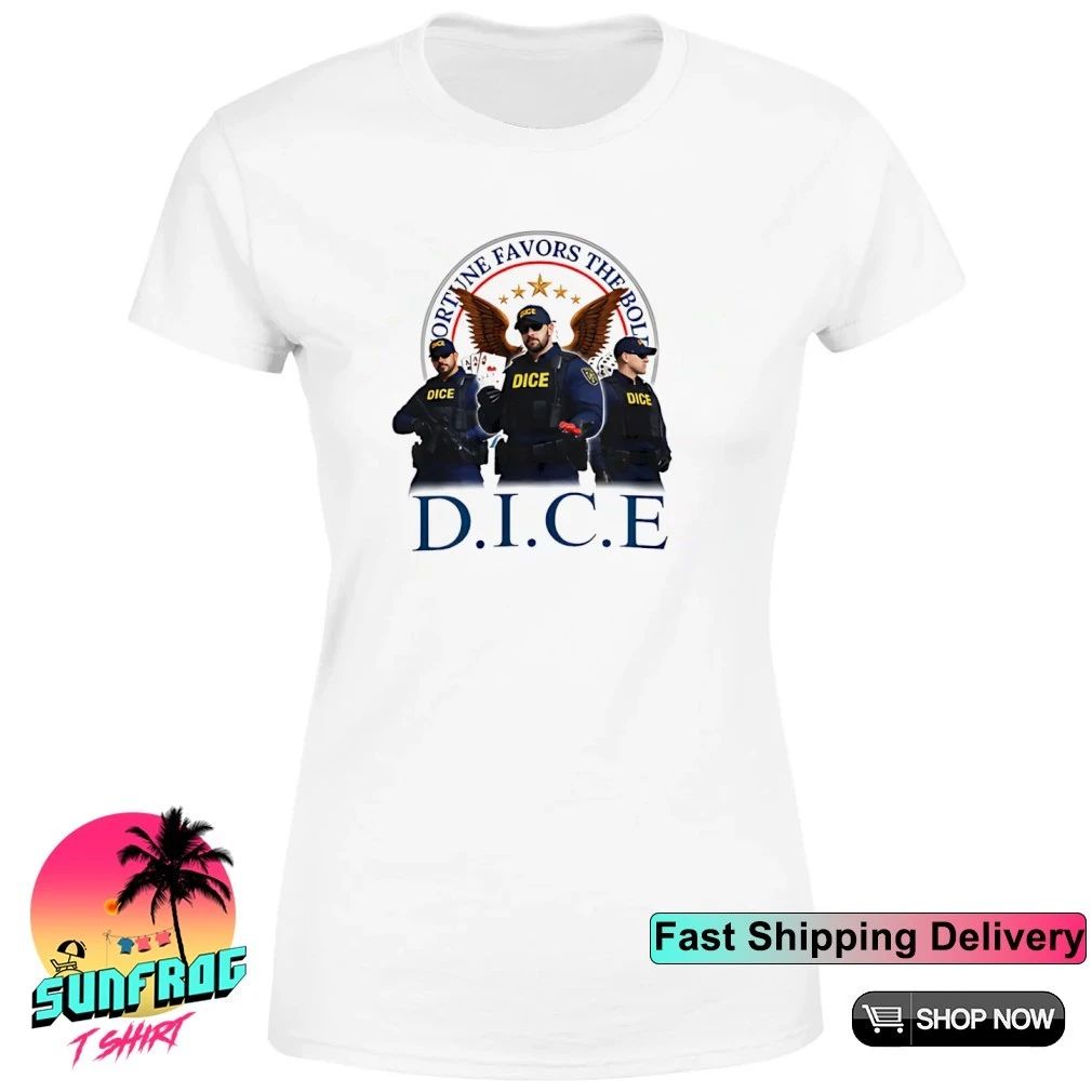 D.I.C.E Fortune Favors the Bold graphic shirt
