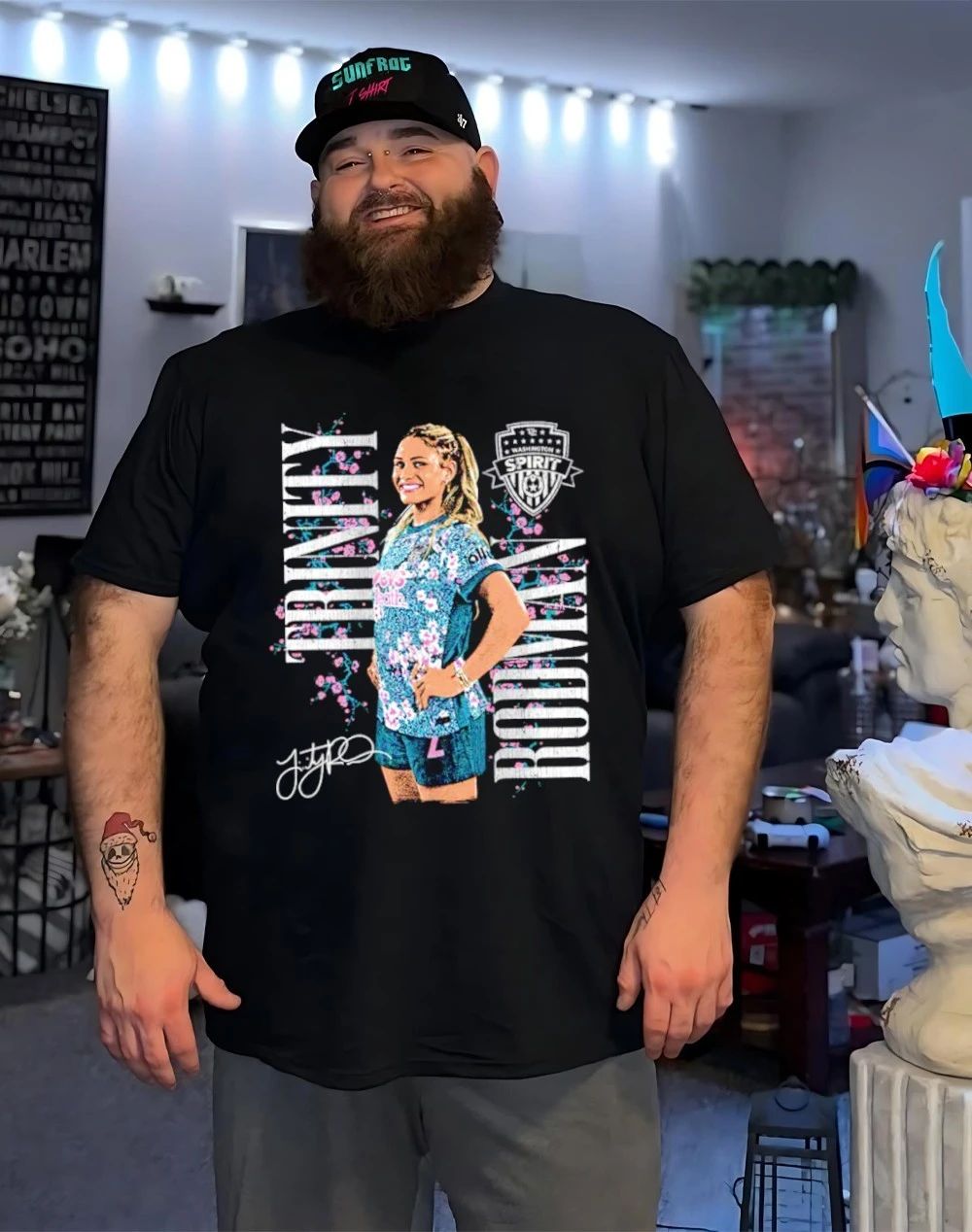 Trinity Rodman Washington Spirit Cherry Blossoms signature shirt