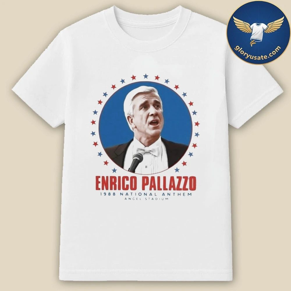 Enrico Pallazzo 1988 National Anthem Naked Gun Shirt