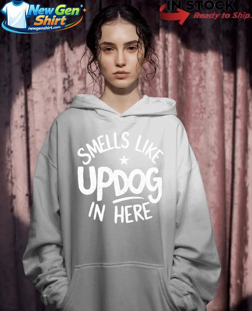 Shrinking Jimmy Smells Like Updog In Here Shirt