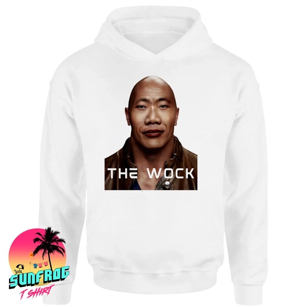 The Wock The Rock parody shirt