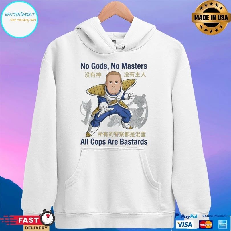 Bobby Hill No Gods No Masters All Cops Are Bastards T-shirt