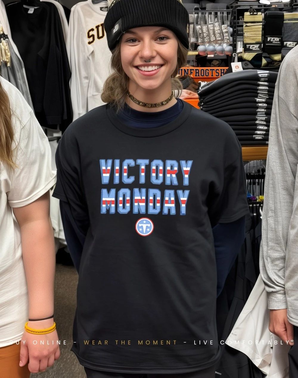 Tennessee Titans Victory Monday logo shirt