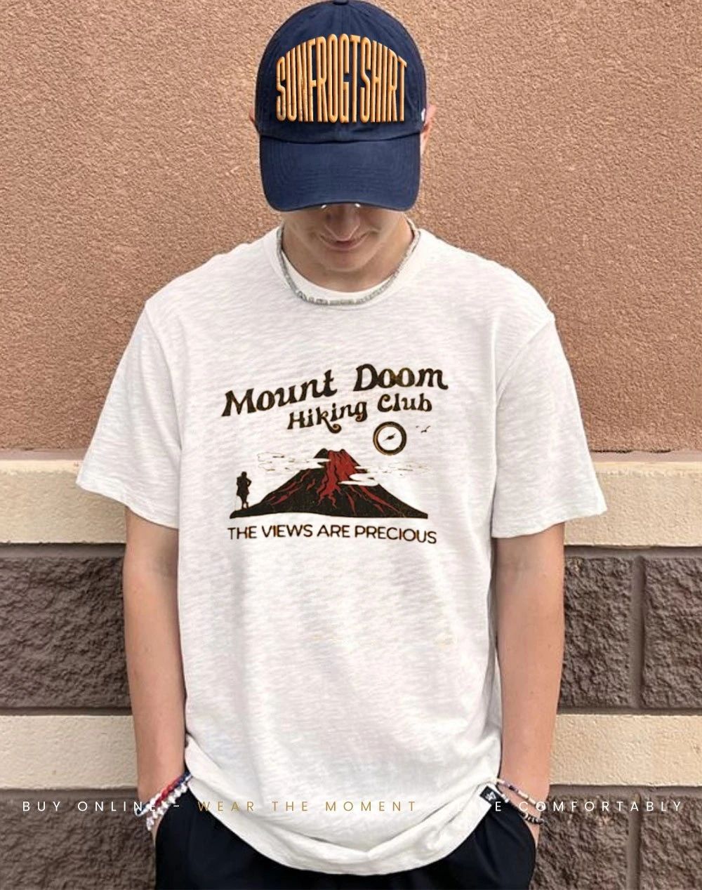 Mount Doom Hiking Club The Views are precious Adventure shirt
