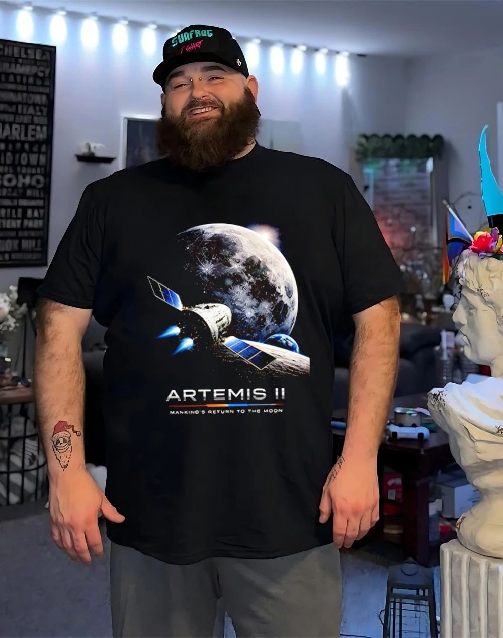 Artemis II 2026 Rocket Launch Mankind’s Return to the Moon shirt