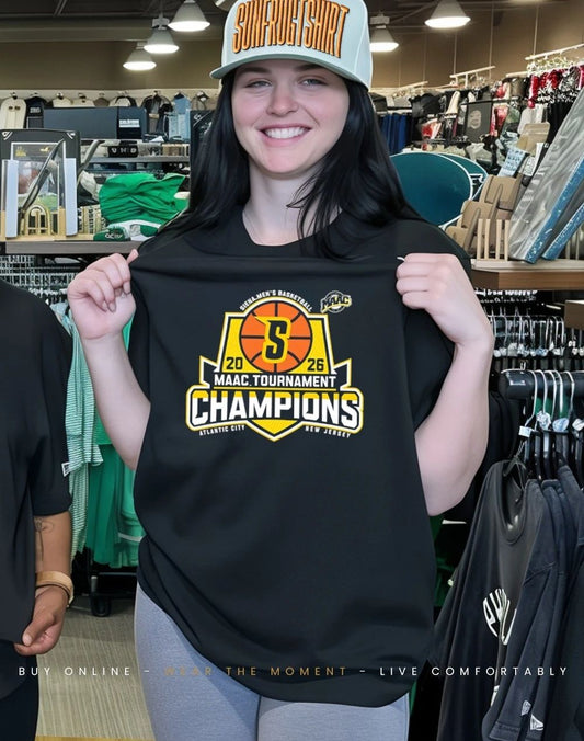 Siena Men’s Basketball 2026 MAAC Tournament Champions shirt
