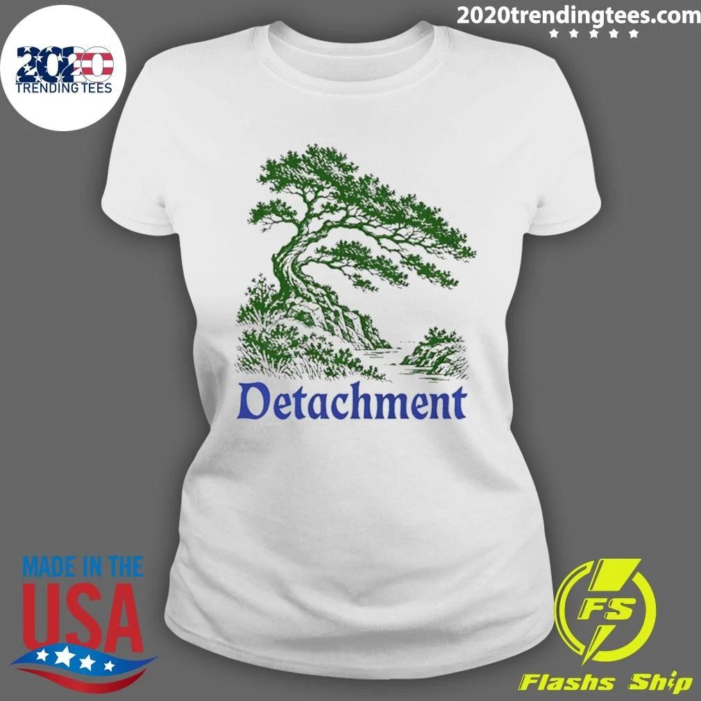 Detachment Bonsai Tree Zen Mindfulness Shirt