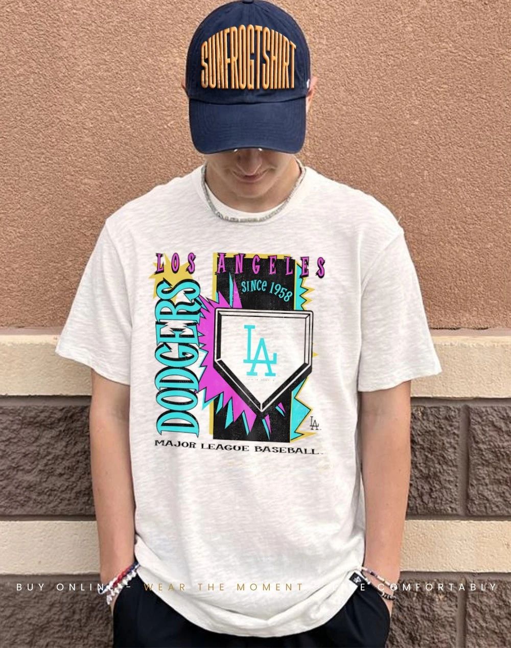 Los Angeles Dodgers MLB Cooperstown Neon Field Shock shirt
