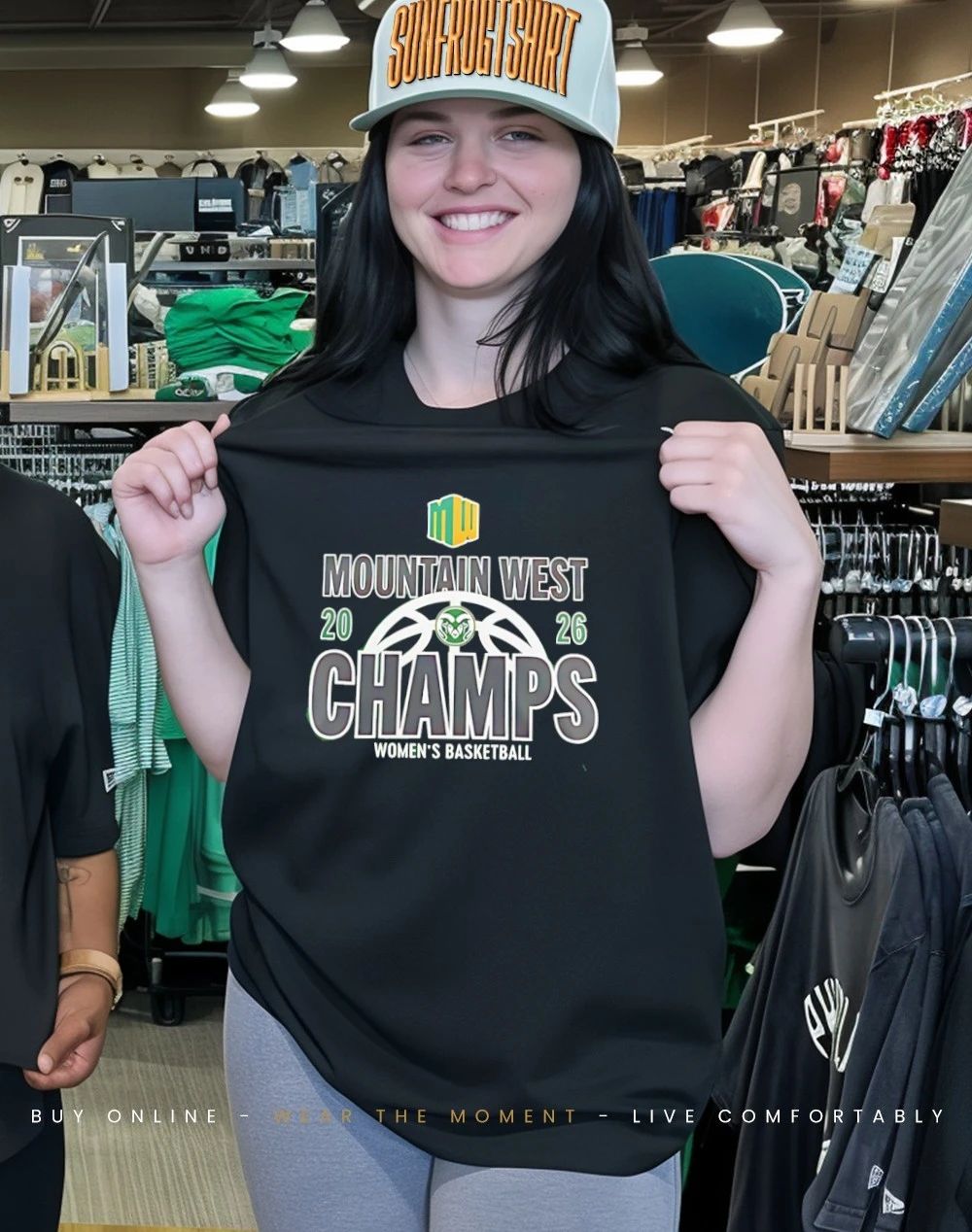 Colorado State Rams Mountain West Basketball 2026 Champions shirt