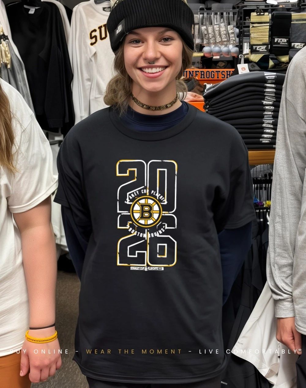 Boston Bruins 2026 Stanley Cup Playoffs Participant shirt