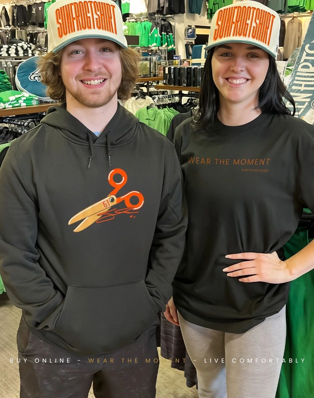 Cutter Gauthier Anaheim Ducks Scissors signature shirt
