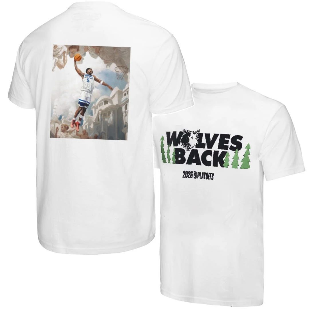 Minnesota Timberwolves Greek Ant Man Anthony Edwards Front and Back shirt