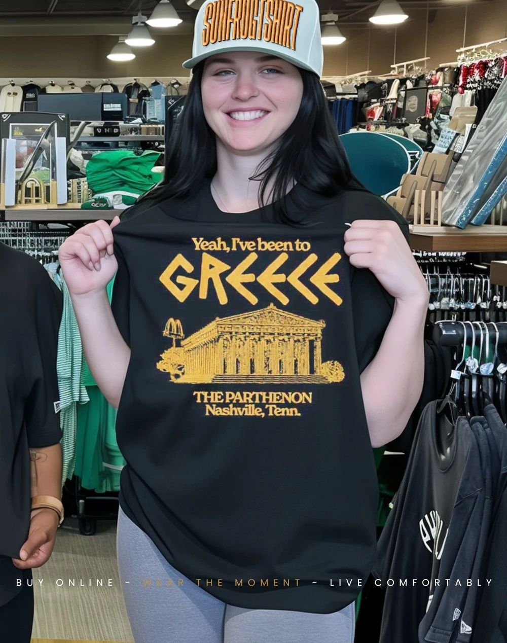 Yeah I’ve Been to Greece the Parthenon Nashville Tenn shirt