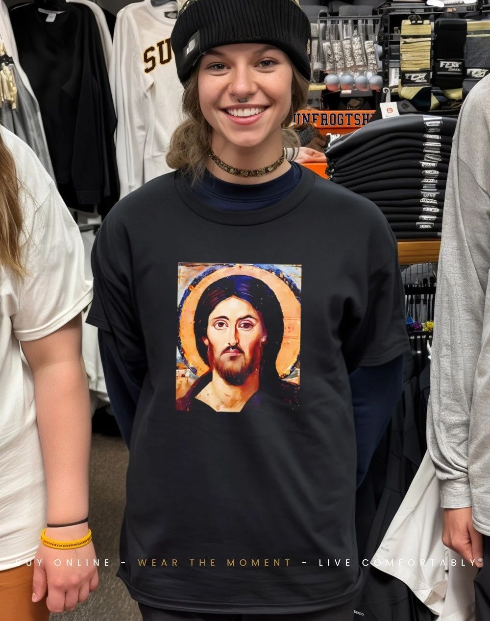 Jesus Christ Pantocrator Icon St. Catherine’s Monastery Shirt