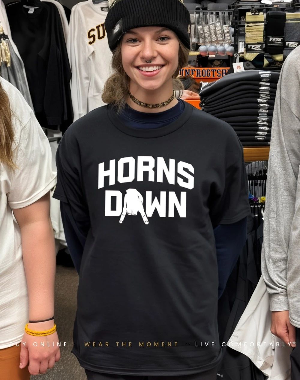 Texas A&M Aggie Horns Down hand shirt