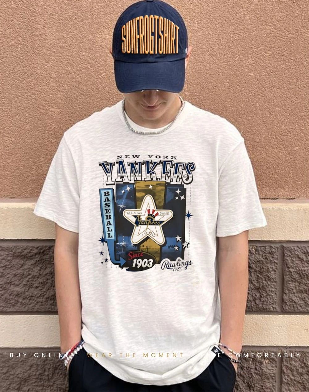 New York Yankees All Star Game Cooperstown Rawlings Poster vintage shirt