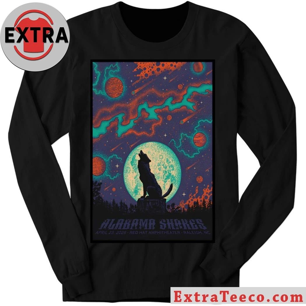Alabama Shakes At Red Hat Amphitheater On April 25 2026 Poster Shirt