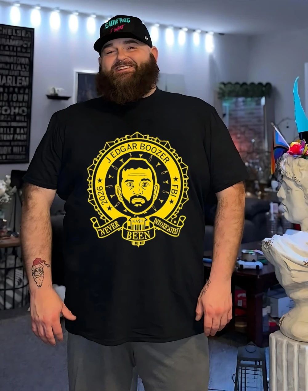Kash Patel the FBI’s J Edgar Boozer has never been intoxicated shirt