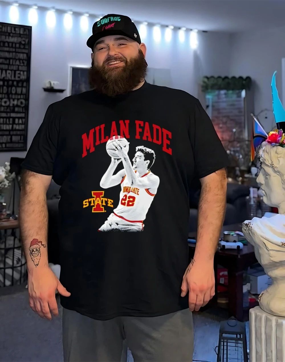Milan Momcilovic Iowa State Cyclones March Madness graphic shirt