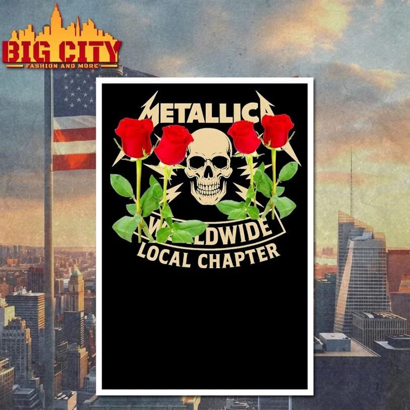 Metallica Worldwide Local Chapter Shirt