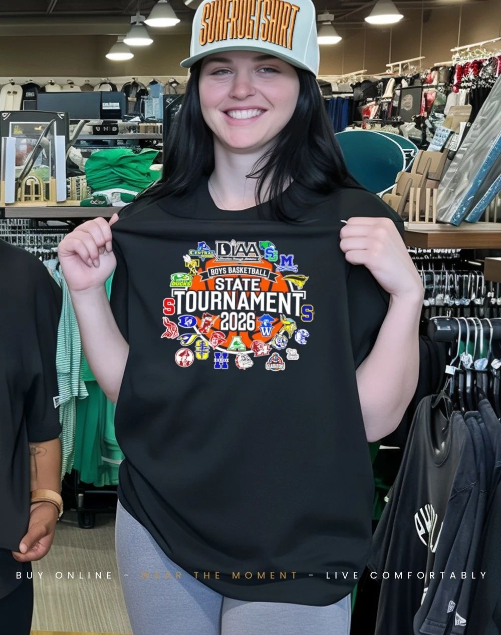 2026 DIAA Boys Basketball State Tournament logo shirt