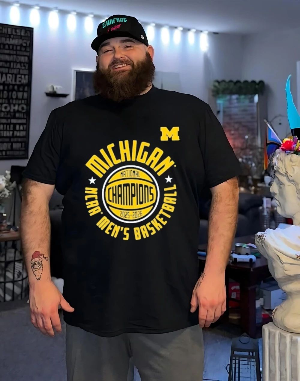 Michigan Wolverines Basketball 2025-26 National Champions shirt