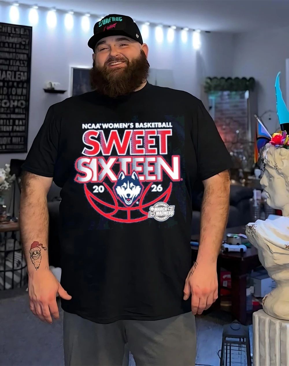 UConn Women’s Basketball 2026 NCAA March Madness Sweet Sixteen shirt