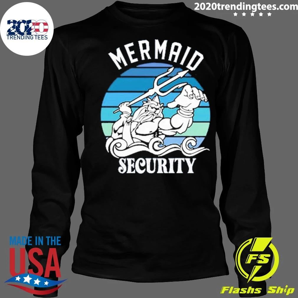 Mermaid Security Father’s Day Shirt