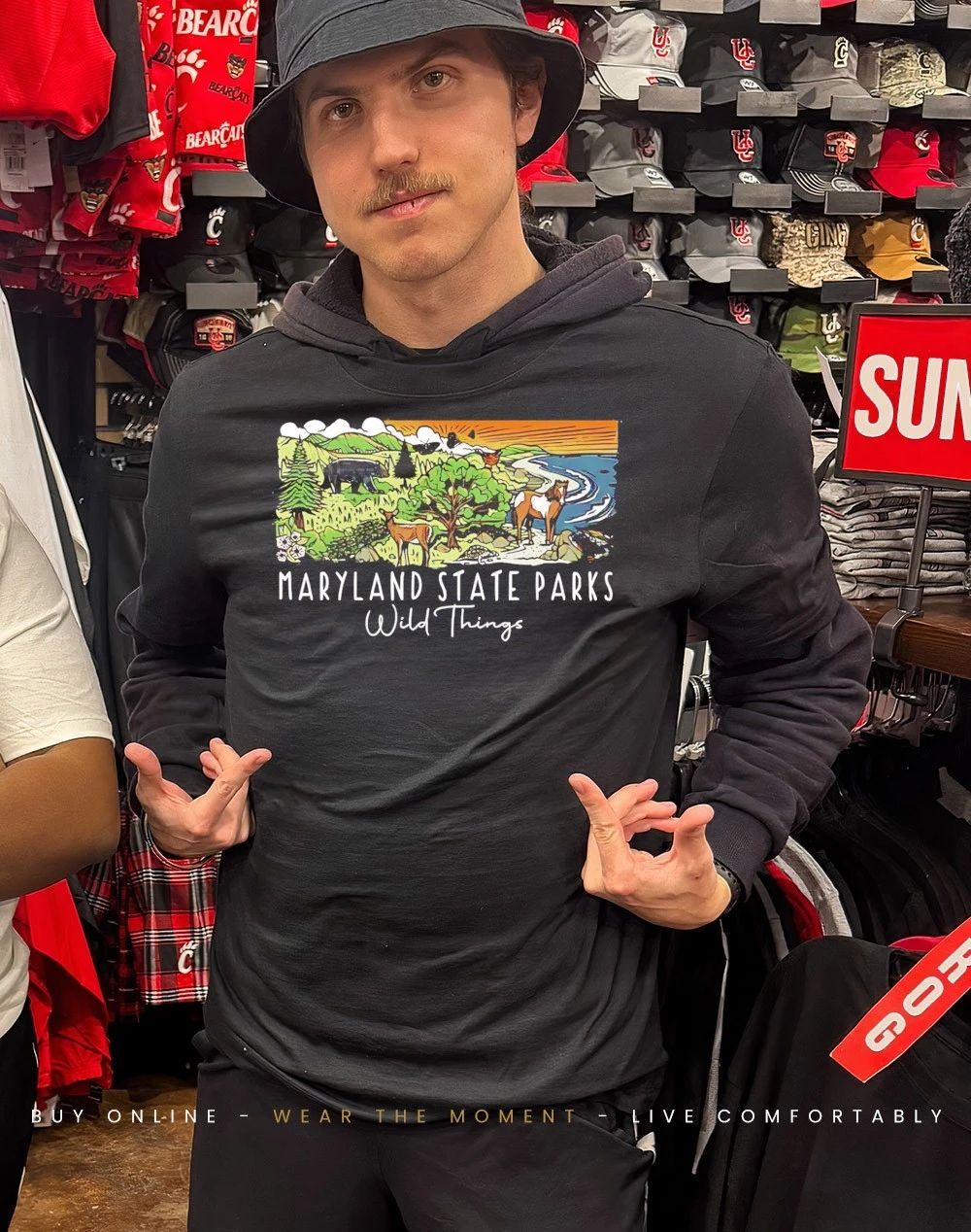 Maryland State Parks wild things shirt