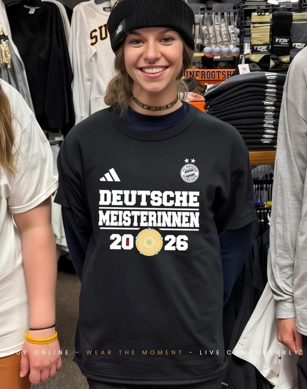 FC Bayern Munchen Deutsche Meisterinnen 2026 shirt