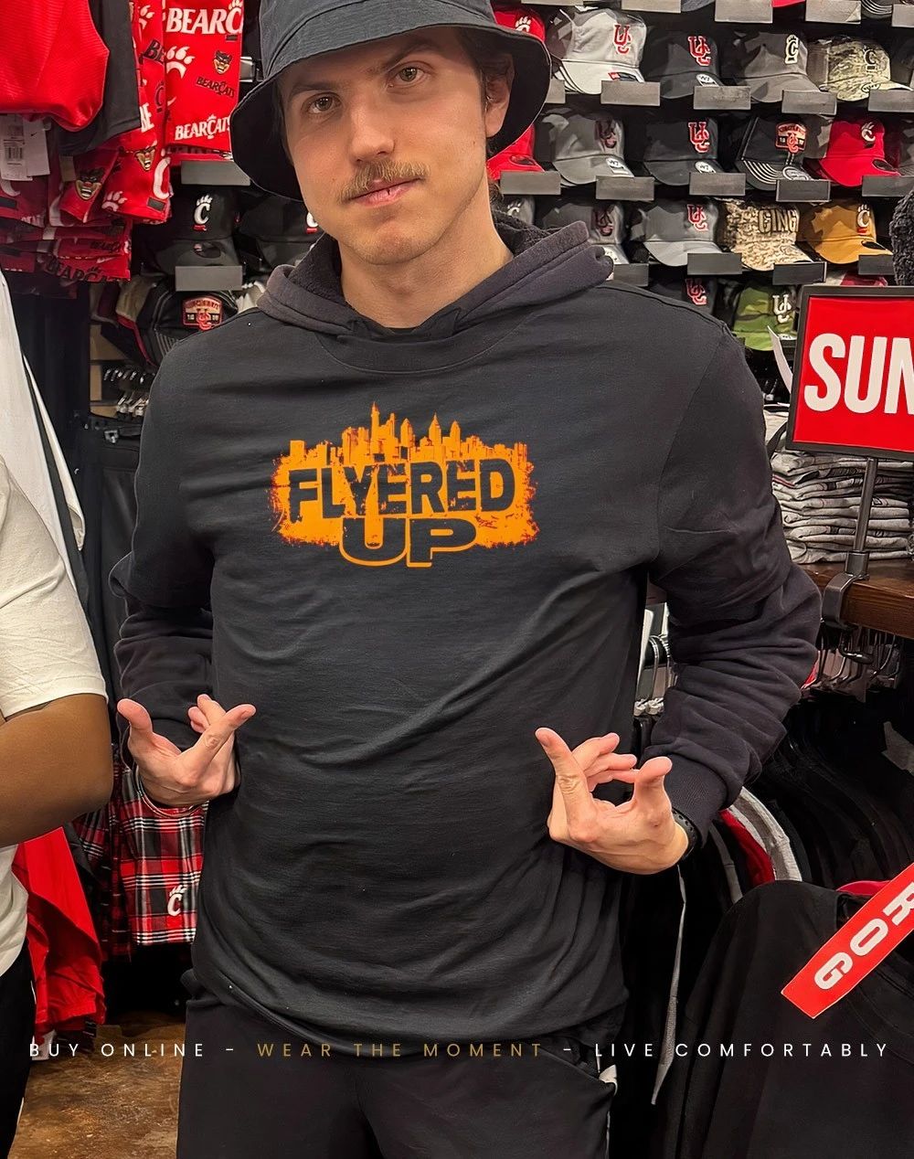 Flyers Flyered Up city skyline shirt