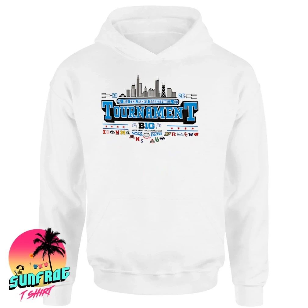 Big Ten 2026 Big Ten Men’s Basketball Tournament Skyline shirt