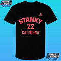 Logan Stankoven Carolina Name & Number Shirt