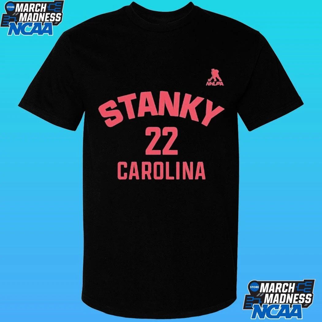 Logan Stankoven Carolina Name & Number Shirt