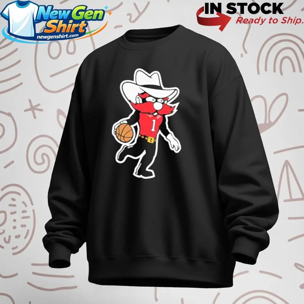 Coach Grant McCasland Raider Red Basketball Shirt