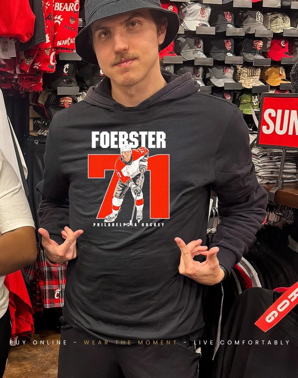 Tyson Foerster Philadelphia Flyers Number shirt