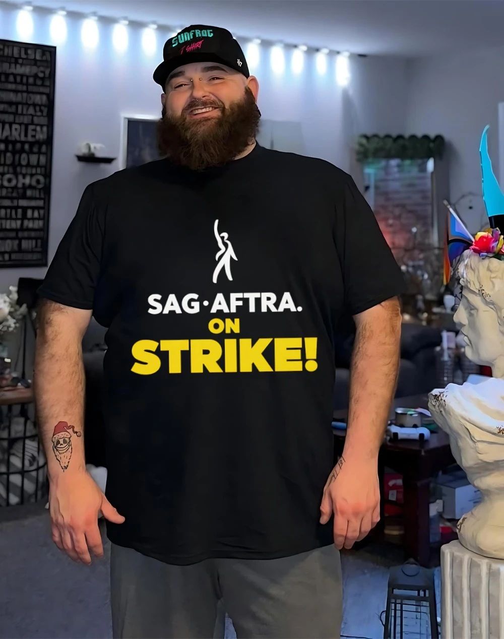 The Comeback Valerie Cherish SAG AFTRA on Strike shirt