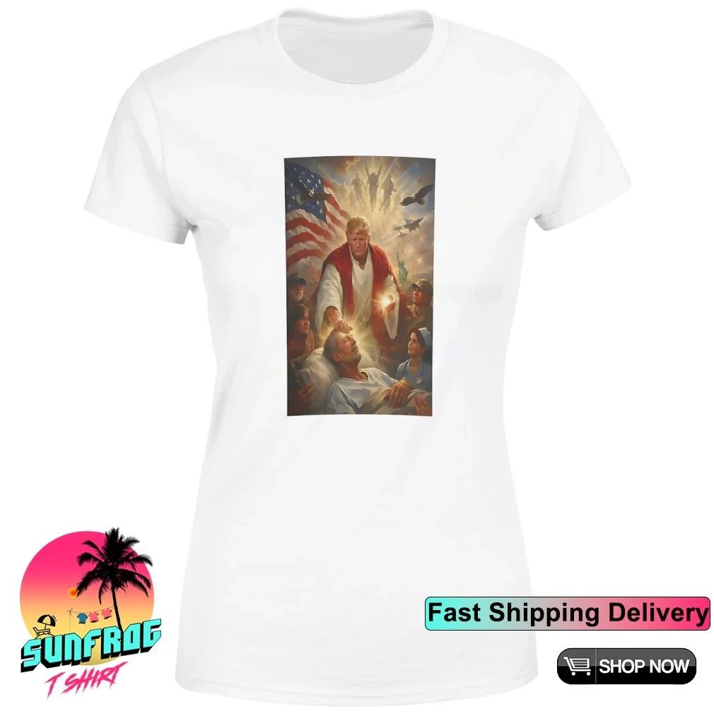 Trump Jesus Epstein funny shirt