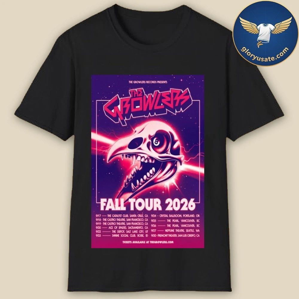 The Growlers Fall Tour 2026 Poster Shirt